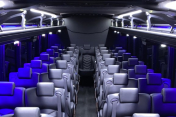 Boulder Charter Bus Interior