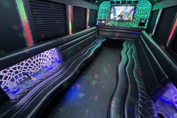 Boulder Limo Bus Interior