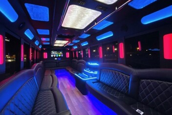 Boulder Limousine Bus Interior