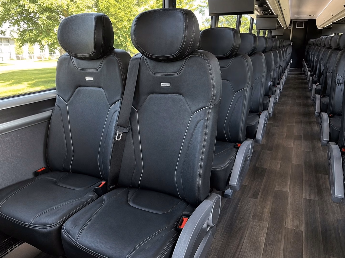 boulder charter bus interior gallery
