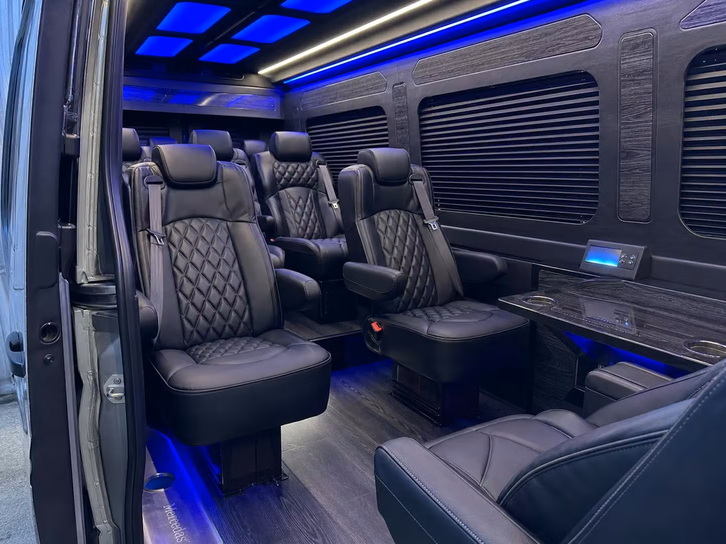 sprinter van transportation for groups and events across boulder