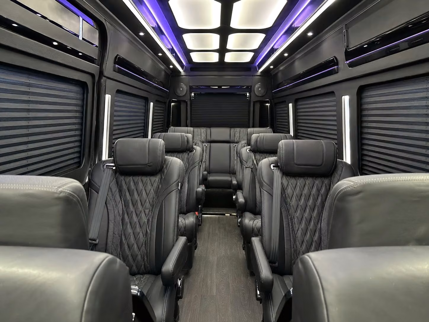 sprinter van with driver interior