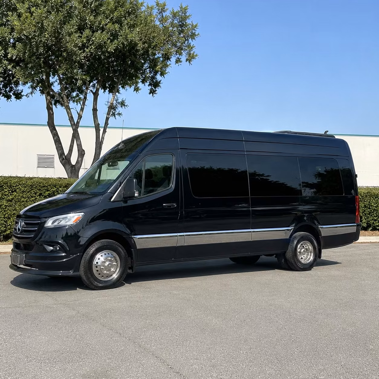 sprinter van with driver